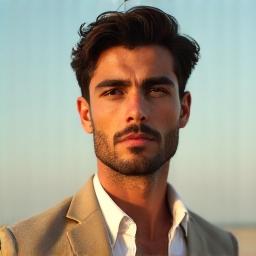 Giovane designer di moda uomo
